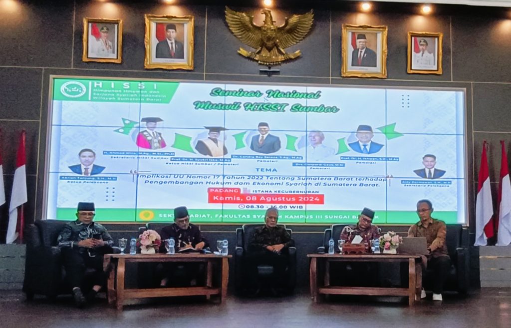 HISSI Sumbar Gelar Seminar Nasional dan Musyawarah Wilayah, Bahas Implementasi UU Nomor 17 Tahun 2022